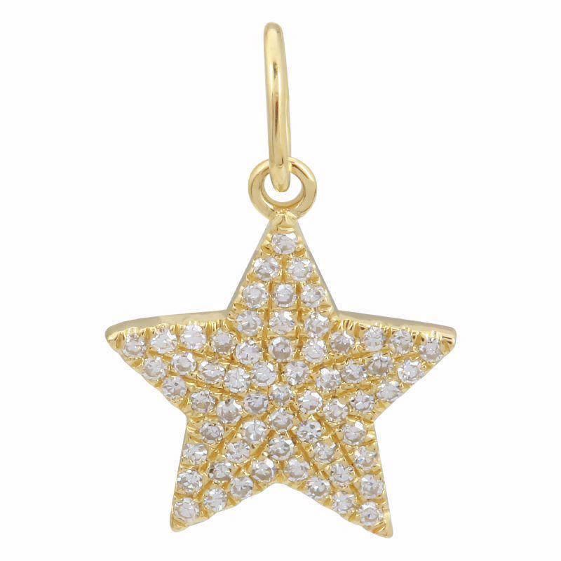 Pave Star Necklace Charm by Zofia Day - Haven