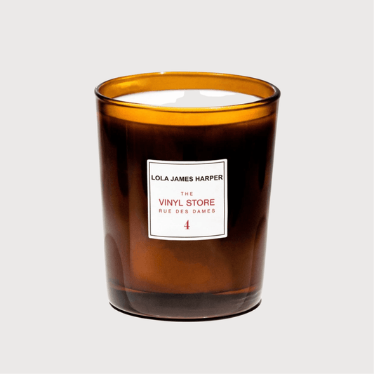 The Vinyl Store Rue des Dames Candle by Lola James Harper - Haven