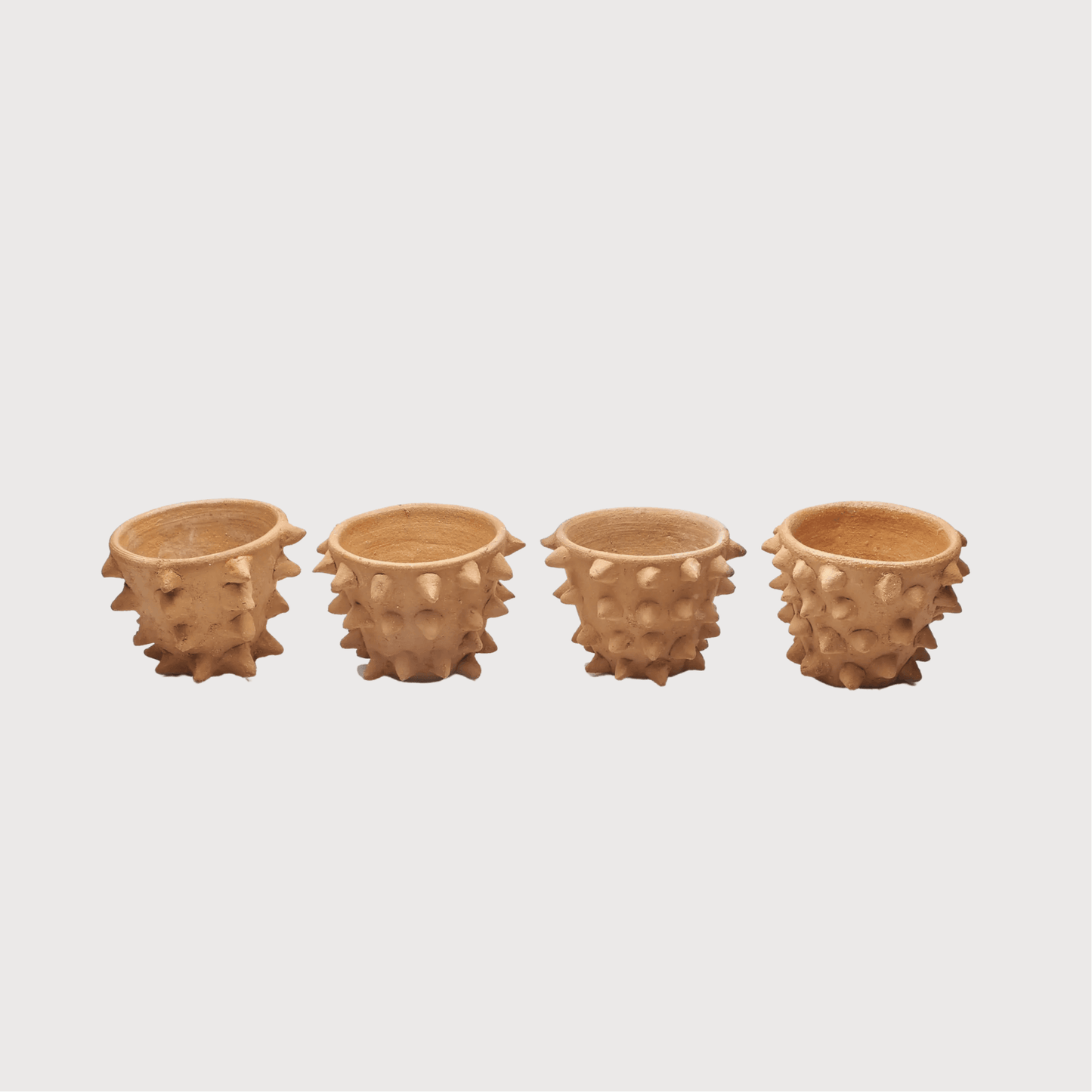 Spiked Clay Mezcalero Shot Glasses by Casa Handmade - Haven
