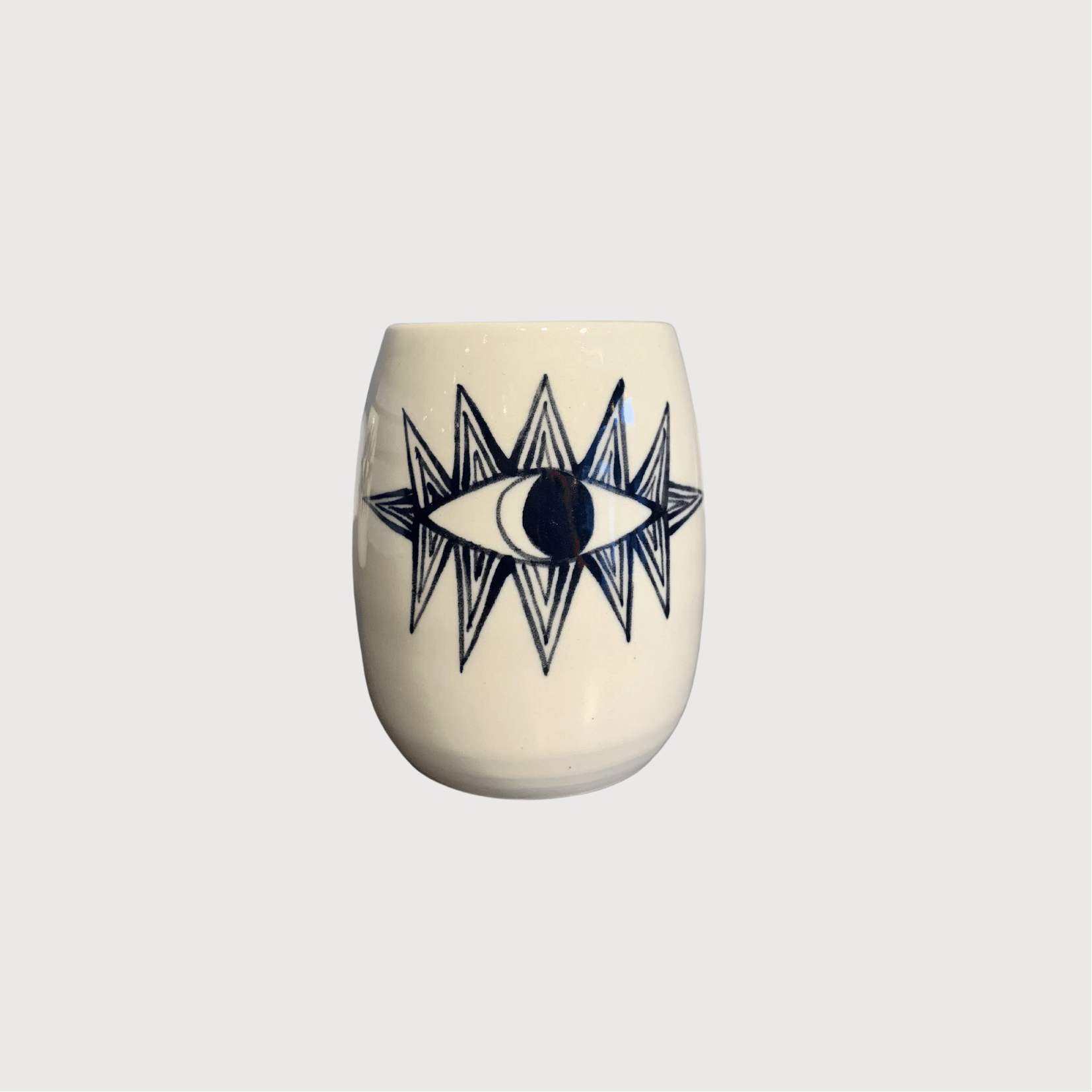Spirit Eye Wine Cups by Demetria Chappo Ceramics - Haven