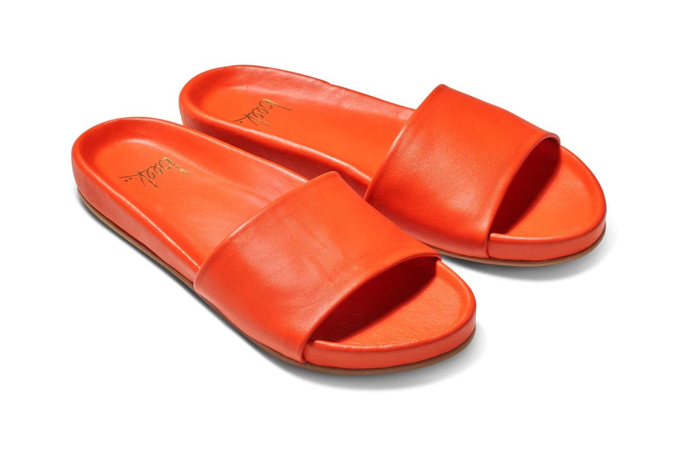 Gallito Sandal in Tangerine by Beek - Haven