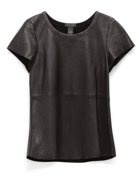 New Guard Leather Tee by AS by DF - Haven
