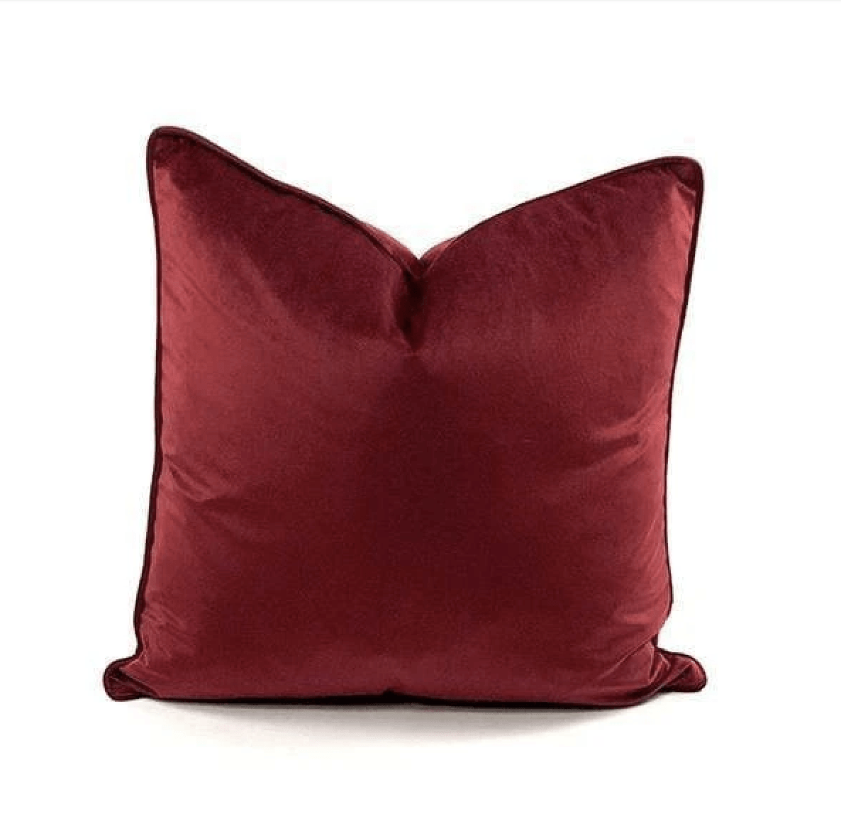 Velvet Pillow in Wine - Haven