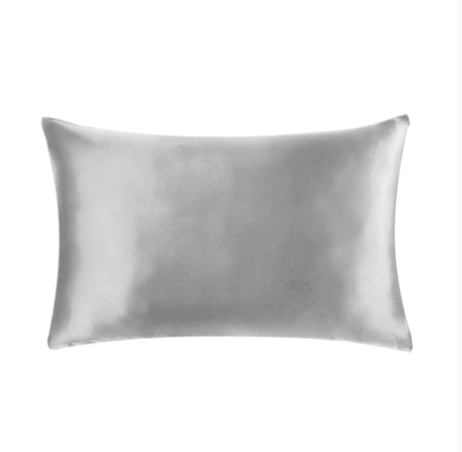 Cloud 9 Silk Pillowcase in Grey by Moonlit Skincare - Haven
