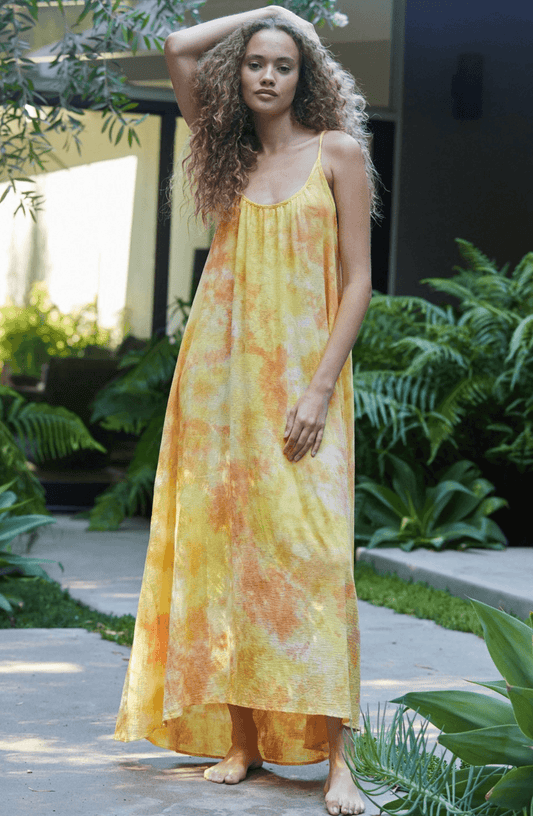 Tulum Tie Dye Dress by 9 Seed - (Various Colors) - Haven