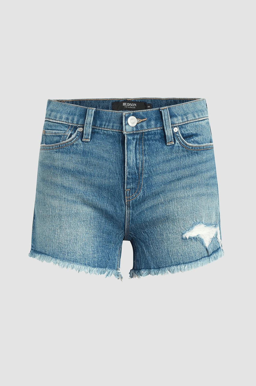 Gemma Mid Rise Jean Shorts by Hudson (Various Colors) - Haven