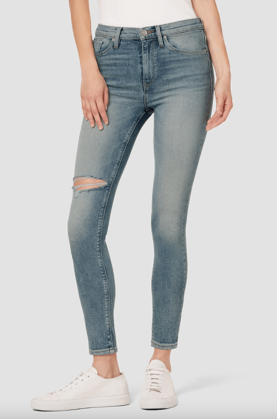 Barbara High Rise Super Skinny Ankle Jeans by Hudson (Various Colors) - Haven