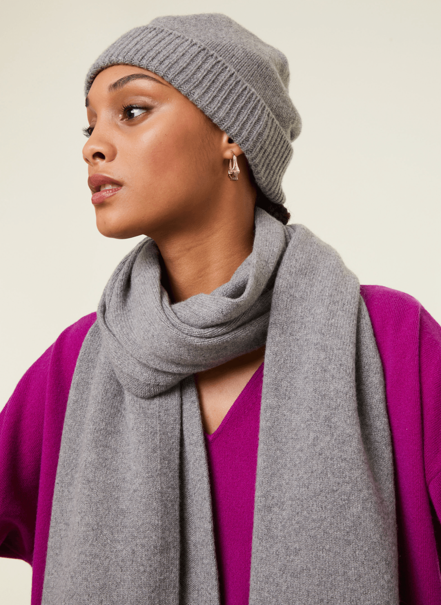 Gad Recycled Cashmere Beanie by Maison Montagut (Various Colors) - Haven