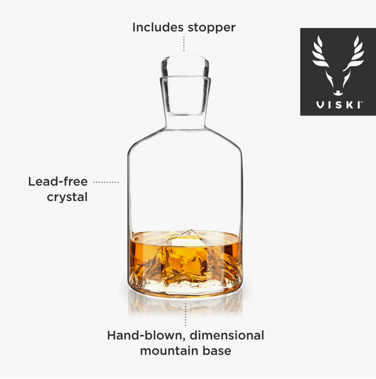 Mountain Liquor Decanter by Viski - Haven