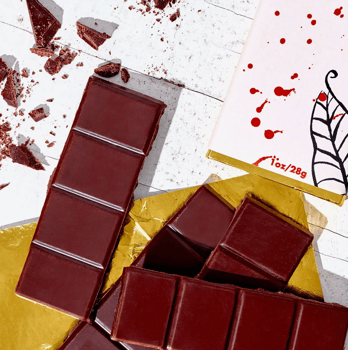 2 oz Chocolate Bar by Fine and Raw - Haven
