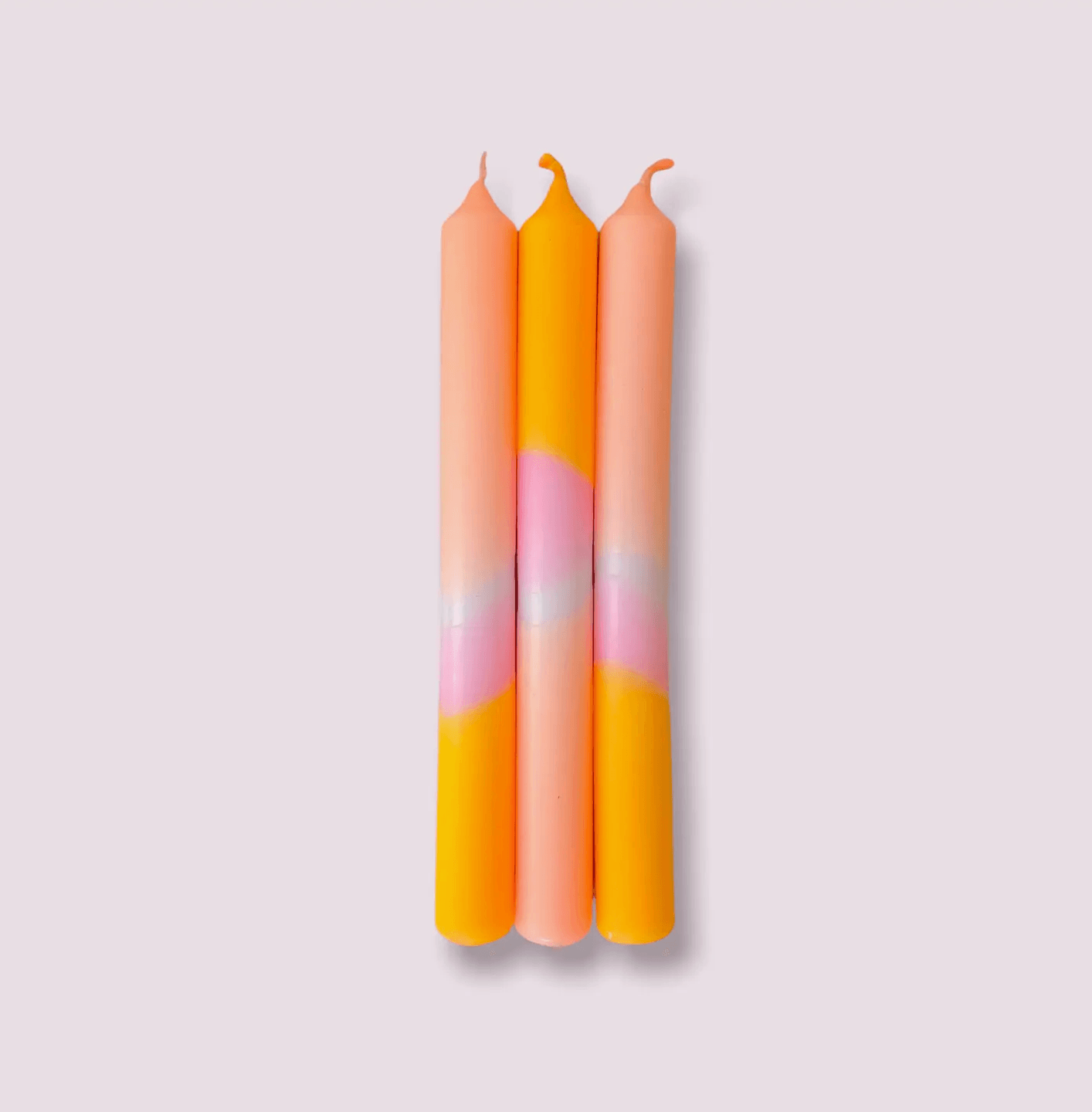 Dip Dye Neon Tapers by Pink Stories - Set of 3 - Haven