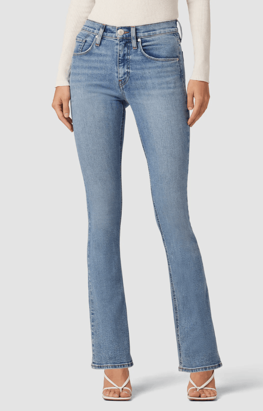 Barbara High-Rise Baby Boot Jeans by Hudson - Haven