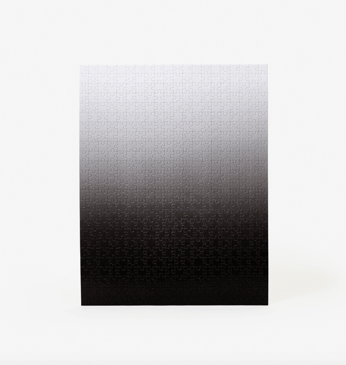 Gradient Puzzle Black/White by Areaware - Haven