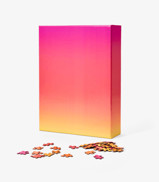 Gradient Puzzle Pink/Yellow 1000 by Areaware - Haven