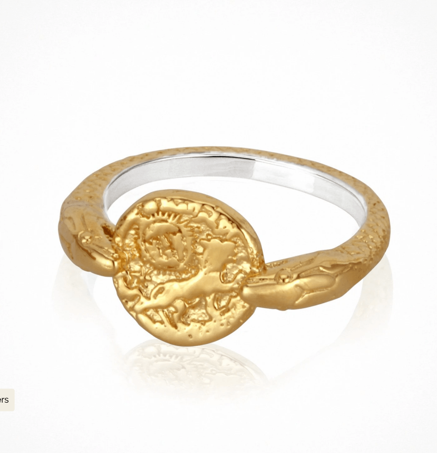 Aria Ring in Gold by Temple of the Sun - Haven
