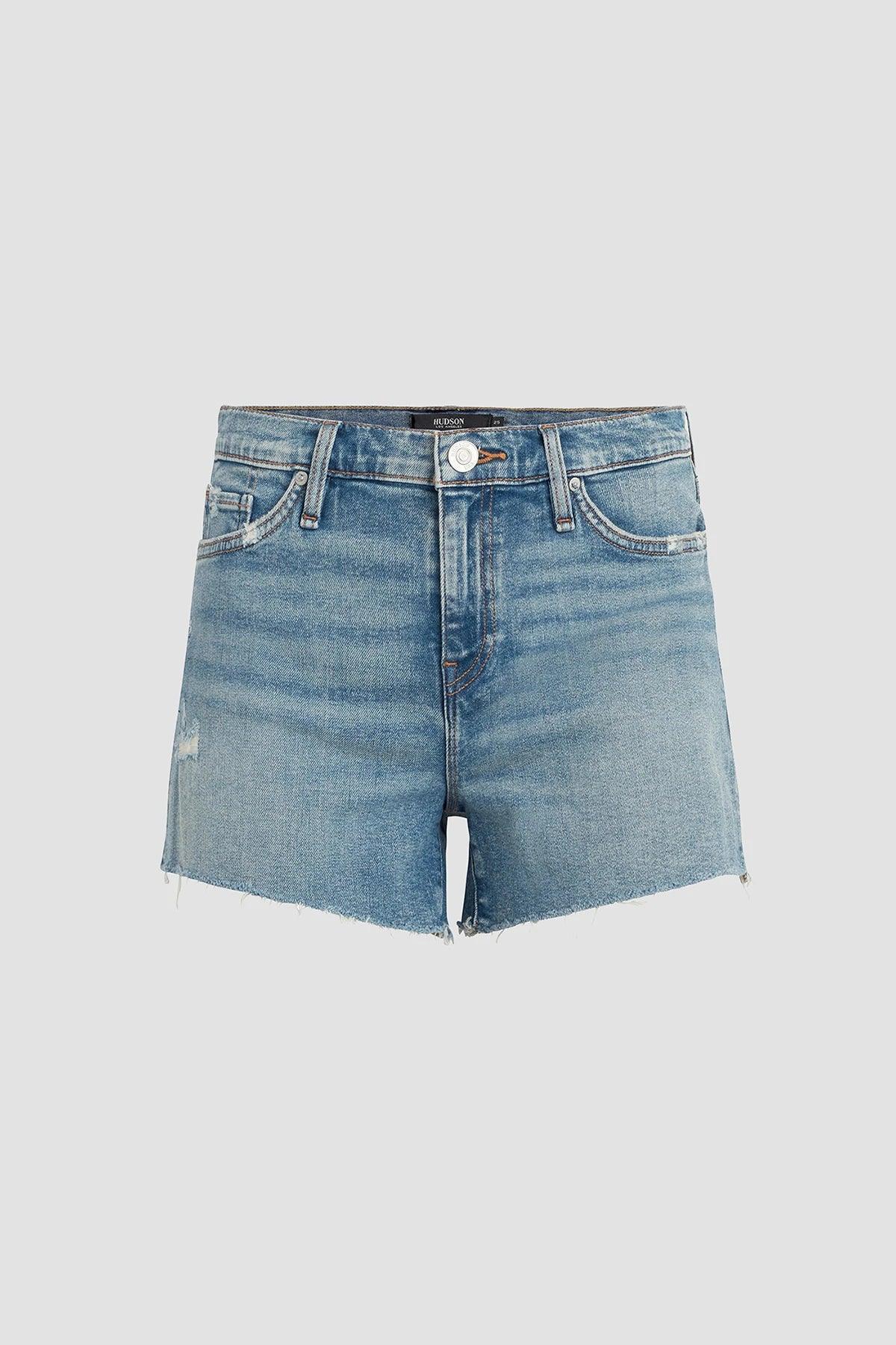 Gemma Mid Rise Jean Shorts by Hudson (Various Colors) - Haven