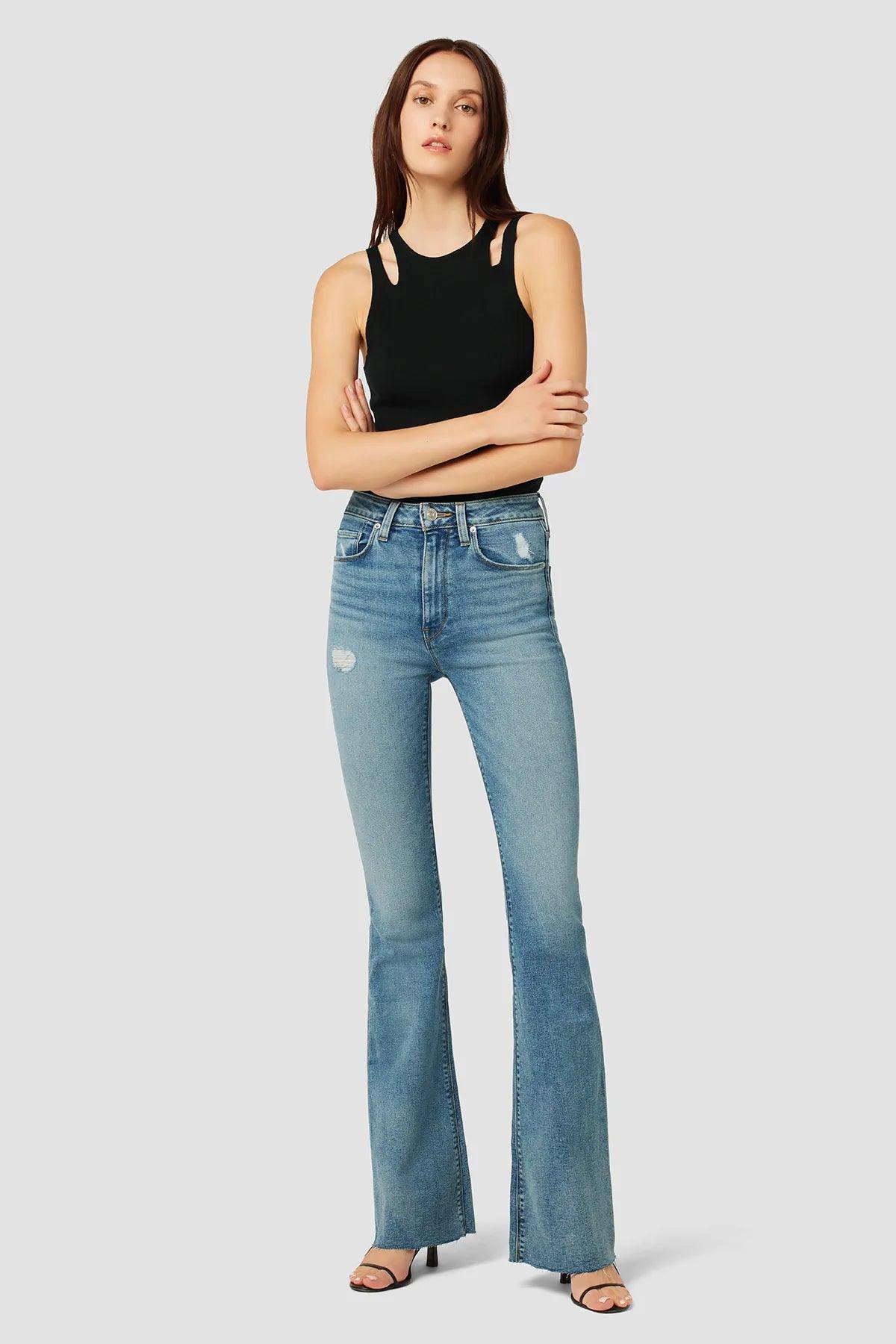 Holly High Rise Flare Jeans by Hudson (Various Colors) - Haven