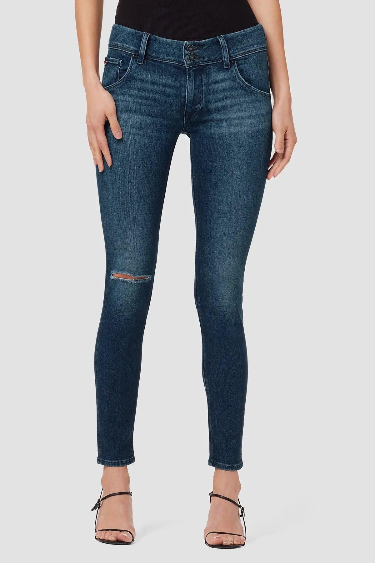 Collin Mid-Rise Skinny Jeans by Hudson - Haven