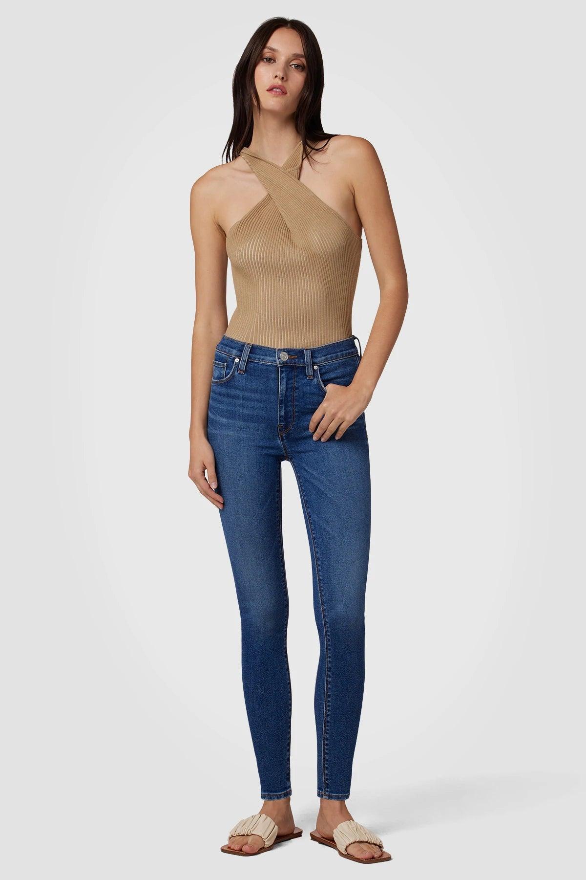 Barbara High Waist Super Skinny Ankle Jeans by Hudson - Haven