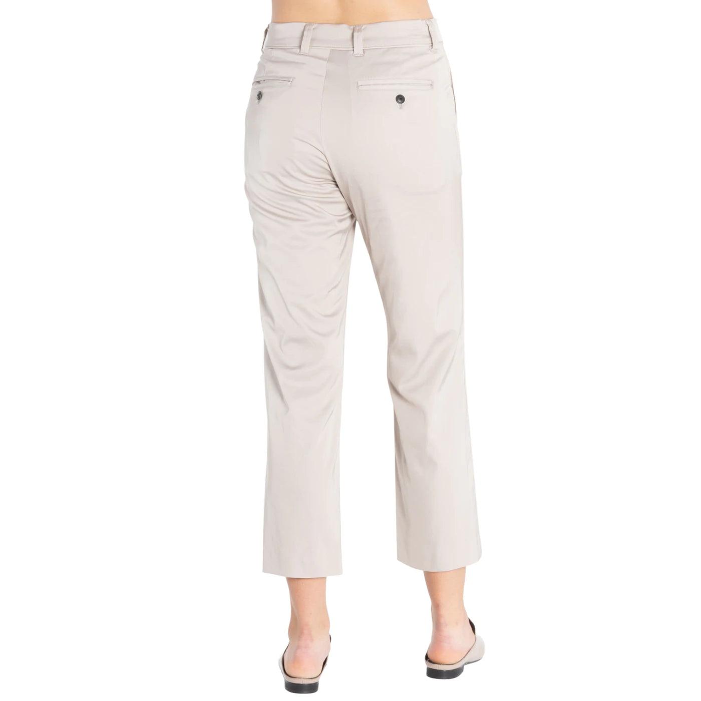 High Power Cupro Cropped Trouser by Elaine Kim - Haven