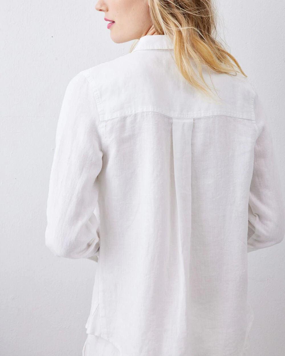 Kennedy Linen Shirt by Not Monday - Haven